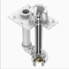 High temperature acid pump