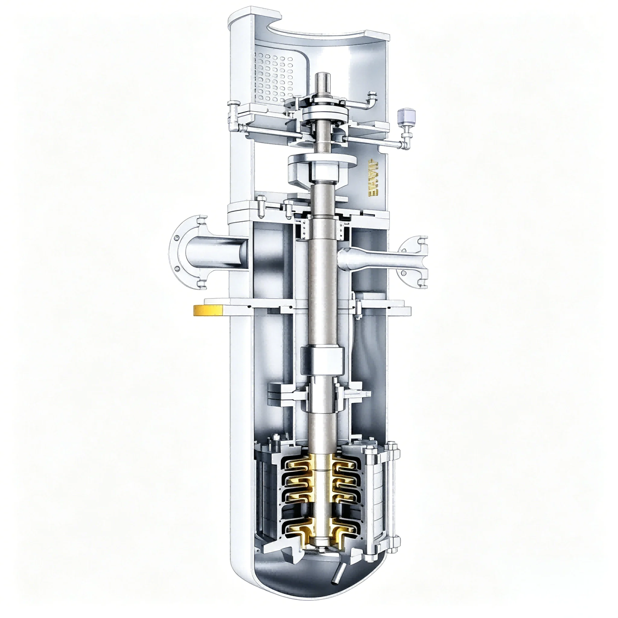Vertical Multistage Double-Casing Barrel Pump 1 Vertical Multistage Double-Casing Barrel Pump