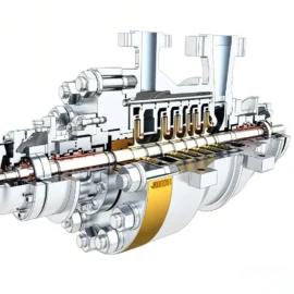 Double-Casing Radially Split Multistage Two-End Supported Pump