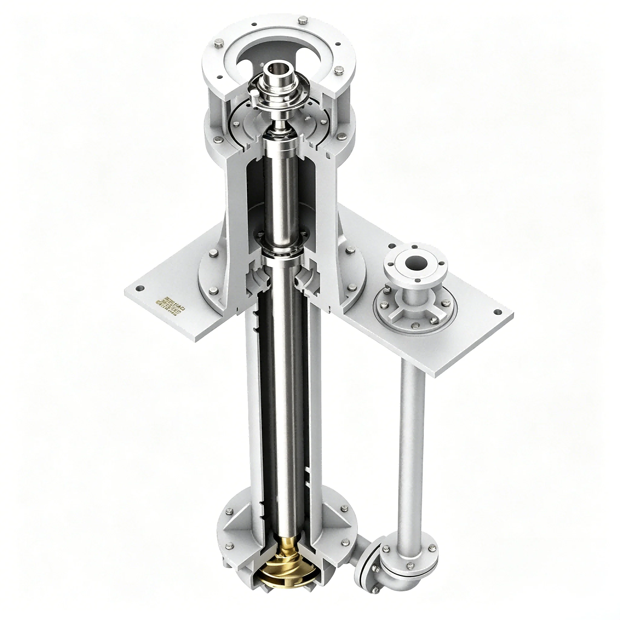 Vertical Corrosion-Resistant Centrifugal Slurry Pump 1 Vertical Corrosion-Resistant Centrifugal Slurry Pump