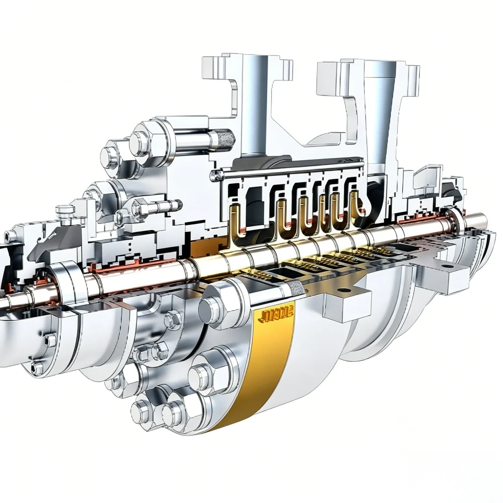 Double-Casing Radially Split Multistage Two-End Supported Pump 1 Double-Casing Radially Split Multistage Two-End Supported Pump