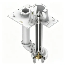 High-Temperature Concentrated Sulfuric Acid Submersible Centrifugal Pump