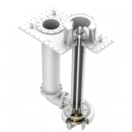 Ultra-High-Temperature Concentrated Sulfuric Acid Submersible Centrifugal Pump