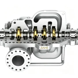 Axially Split, Multi-Stage, Two-End Supported Centrifugal Pump