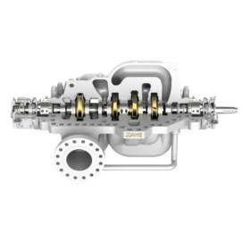 Horizontal chemical pump